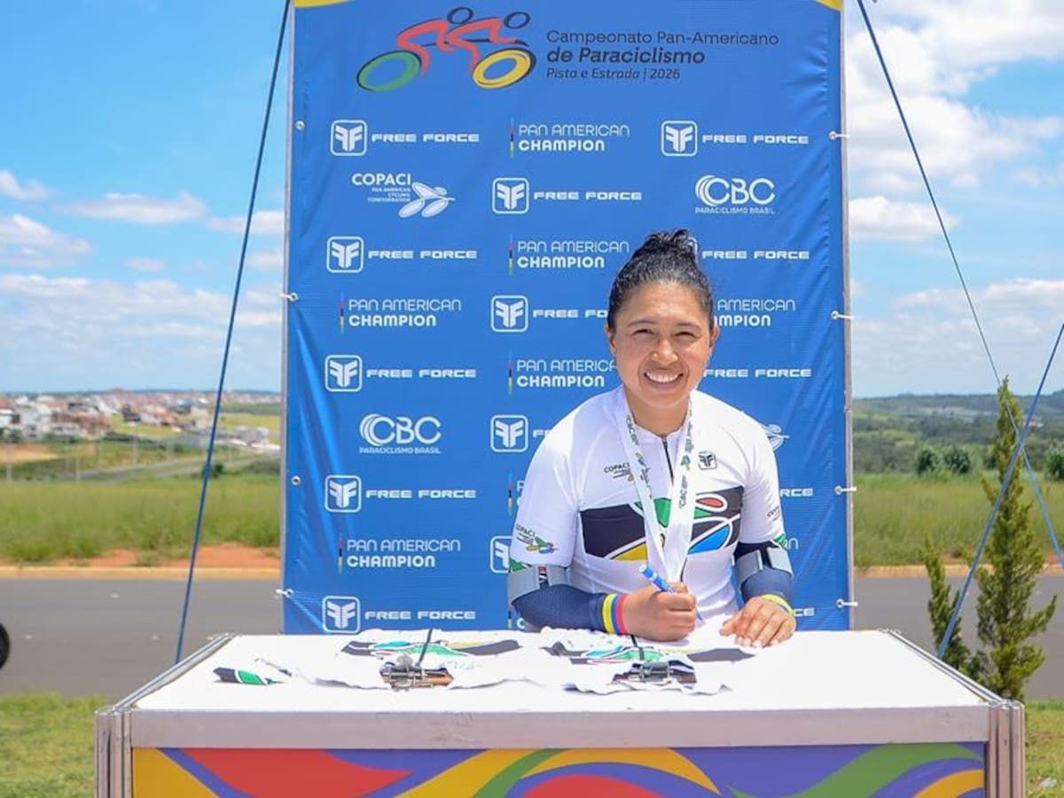 Carolina Munévar brilló en el Campeonato Parapanamericano de Paracycling en Brasil