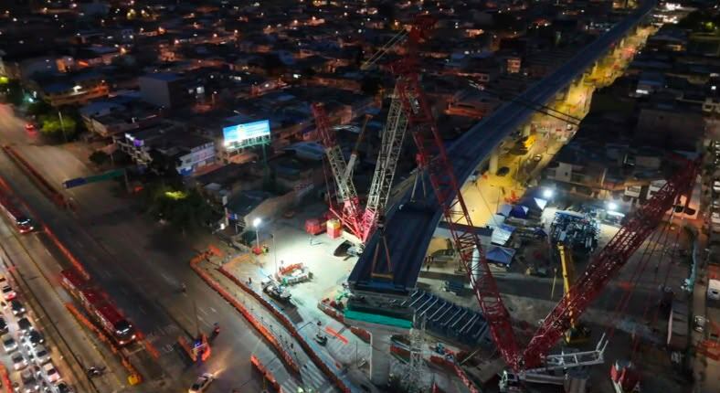 Obras del metro de Bogotá. Foto: suministrada.