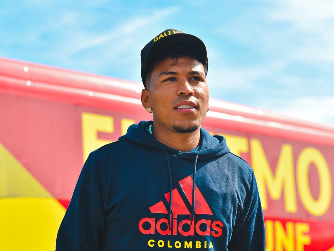 Roger Martínez a su llegada a la Selección Colombia / FCF