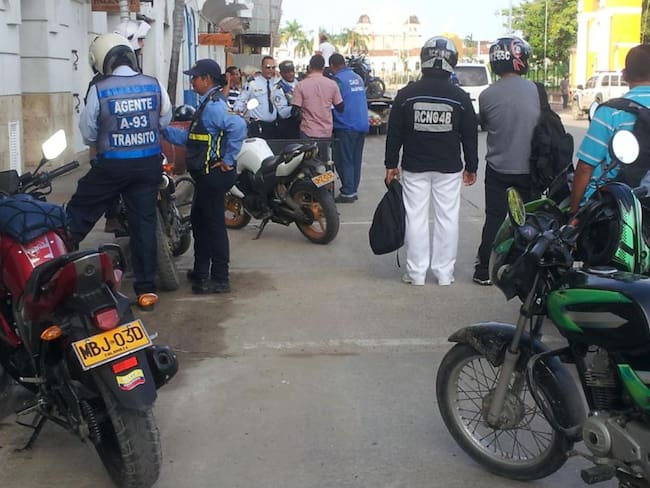 Se venció el decreto de restricción a motos Cartagena