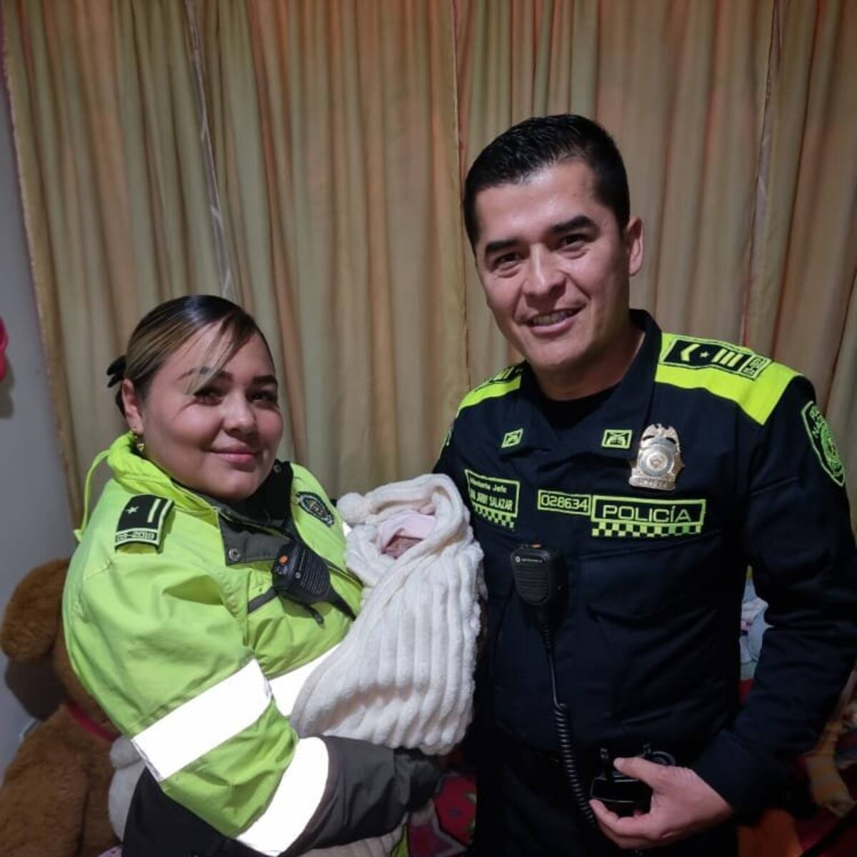 Policías atendieron un parto en el sur de Bogotá