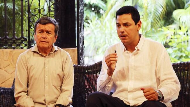 Pablo Beltrán manifestó que harán un esfuerzo por encontrar una solución política y por la paz. Foto: ELN - Paz