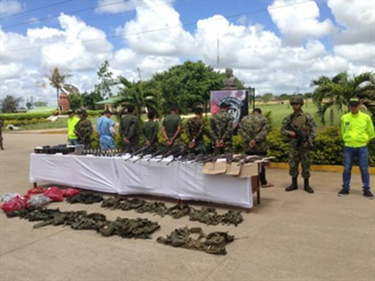 Capturan 10 guerrilleros por emboscada al Ejército en Arauca