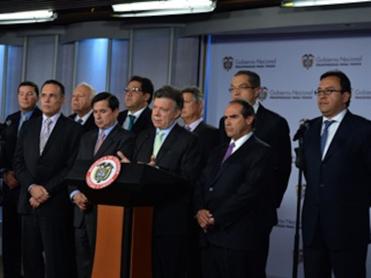 Celebramos que el Polo haya rechazado violencia en las protestas: Santos