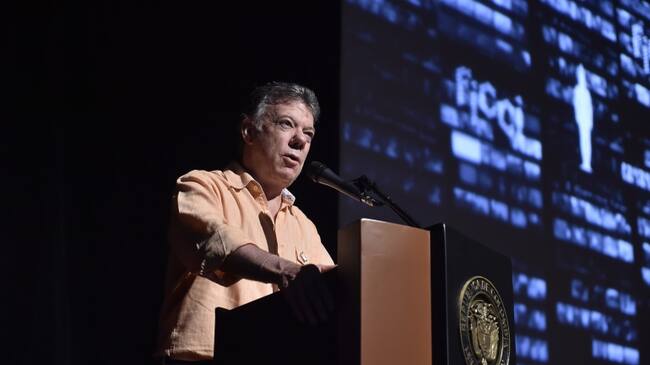 Juan Manuel Santos, presidente de la República.