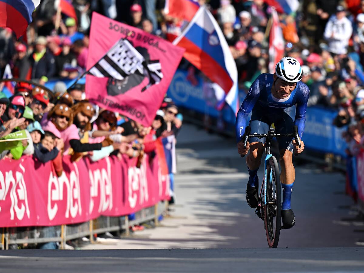 Einer Rubio, el mejor colombiano en general del Giro: así quedó la clasificación virtual