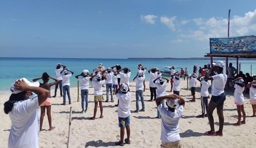 Este proyecto llamado “Yo soy Guardián del Manglar”, acoge a la población infantil de los corregimientos del norte de Cartagena