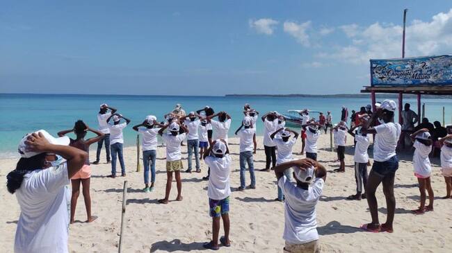 Este proyecto llamado “Yo soy Guardián del Manglar”, acoge a la población infantil de los corregimientos del norte de Cartagena