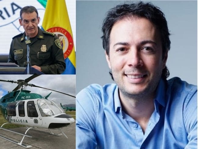 Policía responde por denuncia de presunta persecución con helicóptero de la Policía a Daniel Quintero