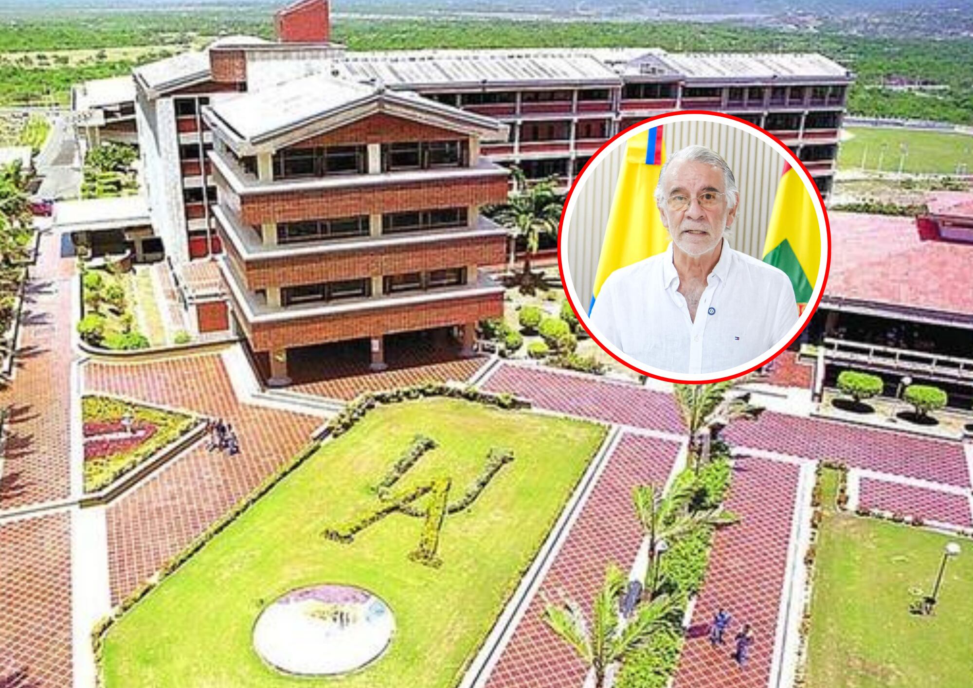 Sede norte de la Universidad del Atlántico y gobernador Eduardo Verano.