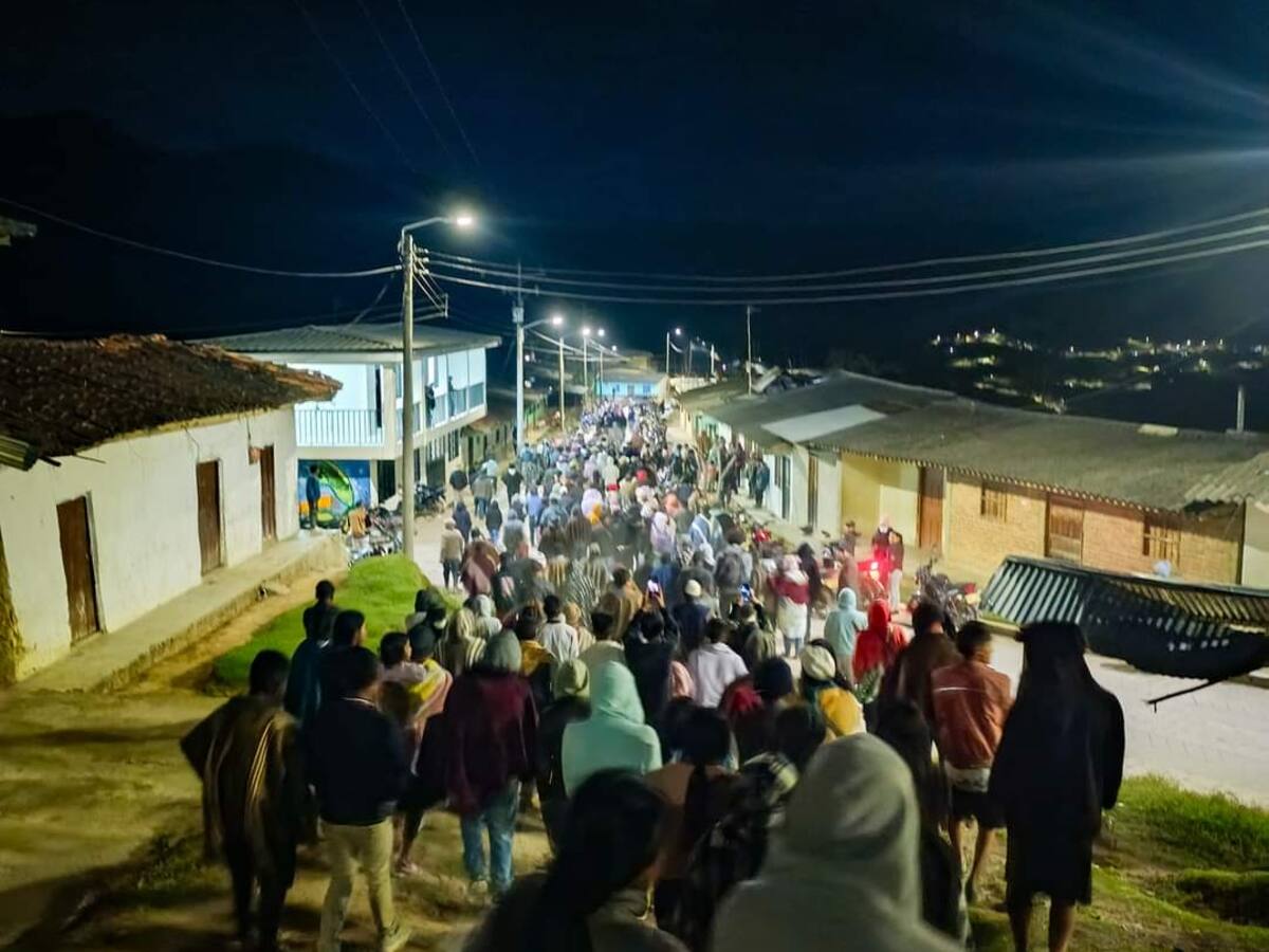 Guardia Indígena rescató a dos menores reclutadas por disidencias de Farc en Cauca