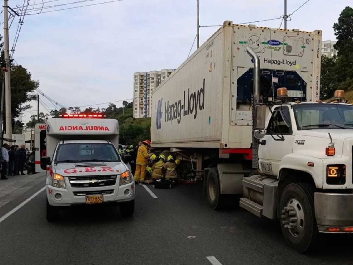 Falleció mujer de 29 años atropellada por una tractomula en la Panamericana en Manizales