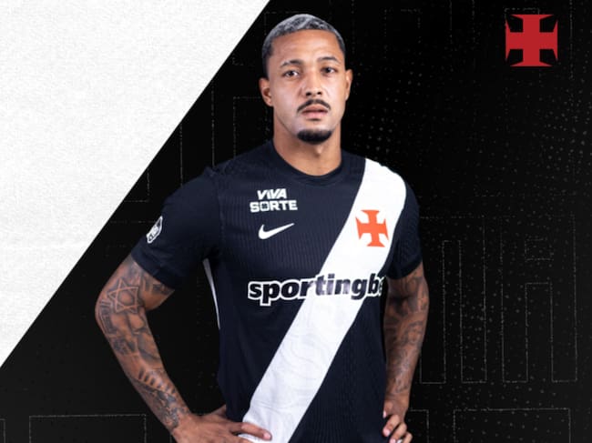 Futbolista del Vasco da Gama es investigado en Brasil en operación contra tráfico de drogas y armas. Foto tomada de redes sociales.