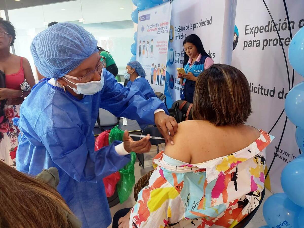 Cartagena se une a la Jornada Nacional de Vacunación