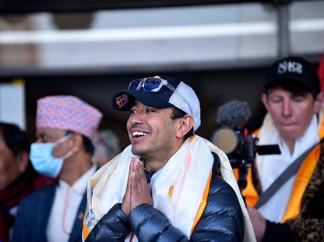 El montañista Nirmal Purja, más reconocido como Nimsdai.
(Foto: Narayan Maharjan/NurPhoto via Getty Images)