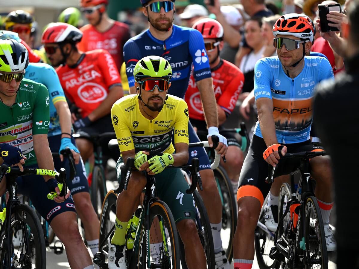 Daniel Felipe Martínez defendió su liderato en la tercera etapa de la Vuelta al Algarve