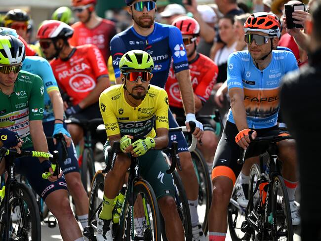 Daniel Felipe Martínez, ciclsta del Bora. (Photo by Dario Belingheri/Getty Images)