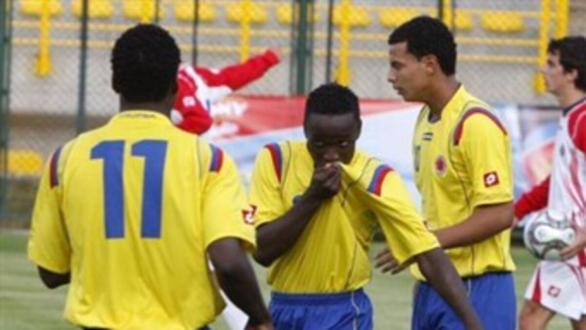 Colombia pierde jugador por amarillas para enfrentar a Gambia en el Sub-17