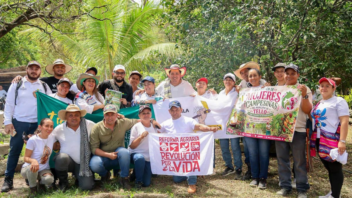 Reforma Agraria continúa transformando la vida de las familias campesinas en el Huila