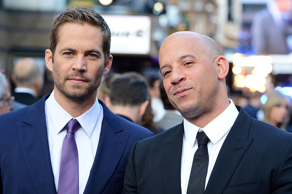 LONDON, ENGLAND - MAY 07:  (L-R) Paul Walker and Vin Diesel attend the world premiere of 'Fast And Furious 6' at The Empire Leicester Square on May 7, 2013 in London, England.  (Photo by Dave J Hogan/Getty Images)