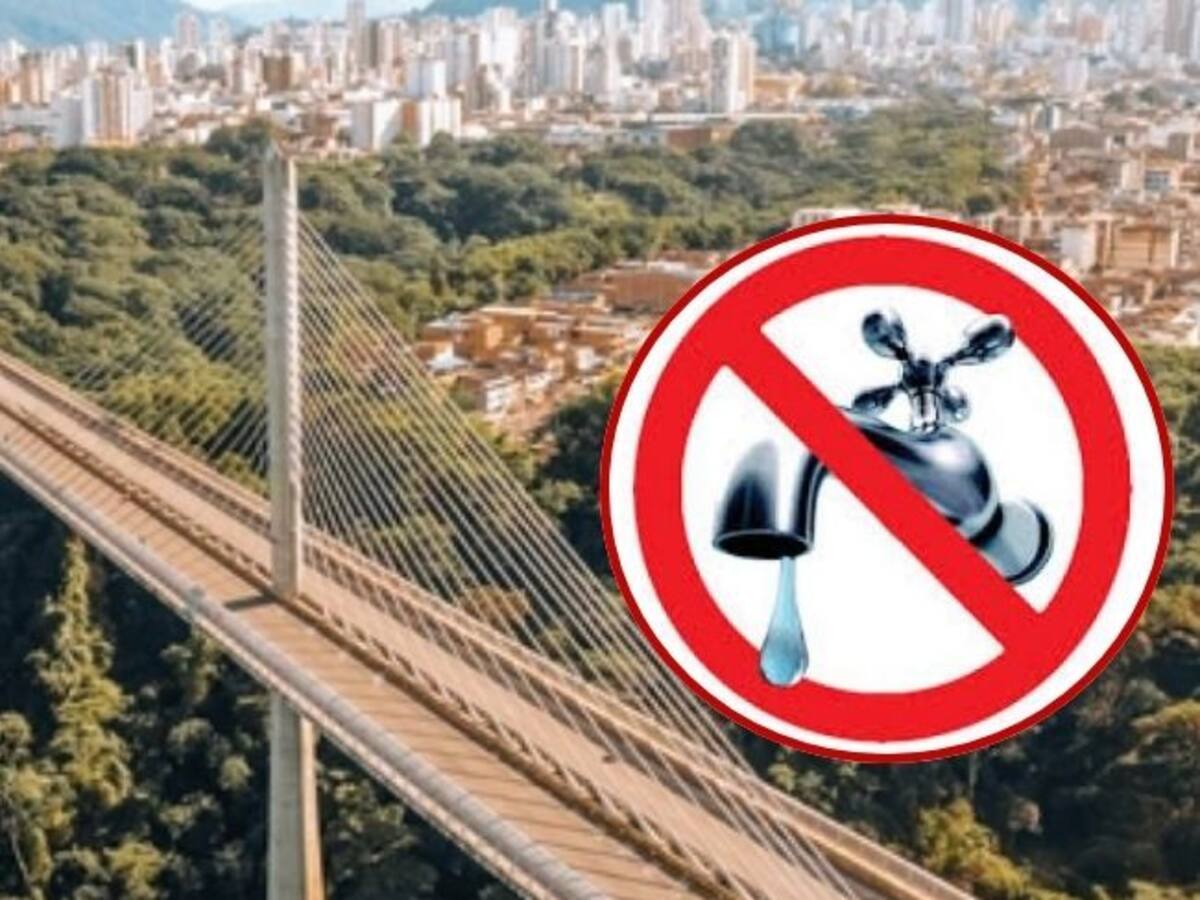 Cortes de agua en Bucaramanga 23 y 24 de enero: barrios afectados y horarios de suspensión