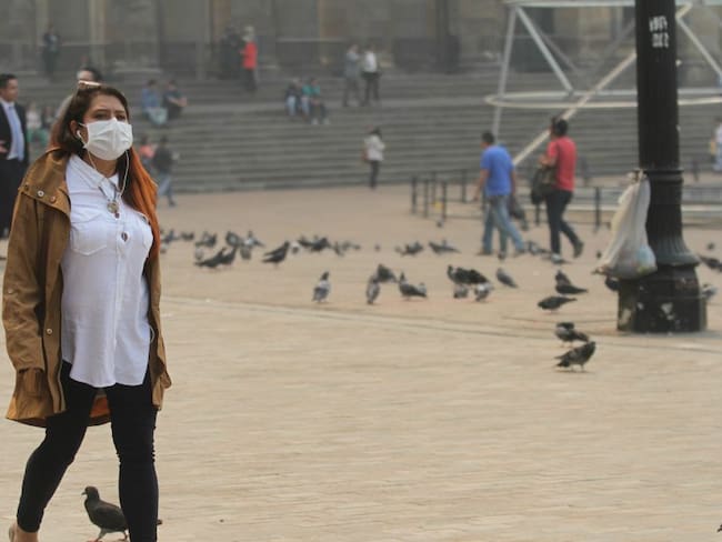 Protéjase de la contaminación del aire en Bogotá