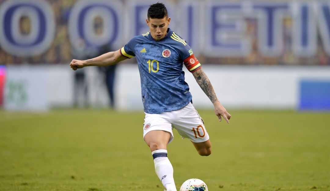 James Rodríguez, futbolista del Everton y la Selección Colombia