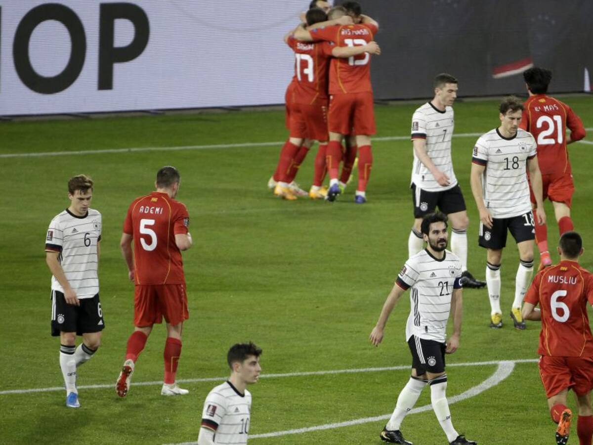 Histórico: Macedonia del Norte dio la sorpresa y venció a Alemania