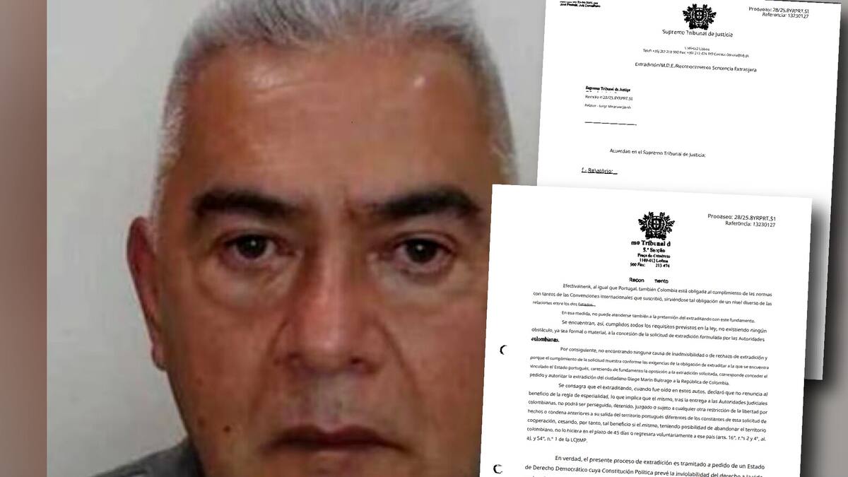 Supremo Tribunal de Portugal deja en firme extradición de ‘Papá Pitufo’