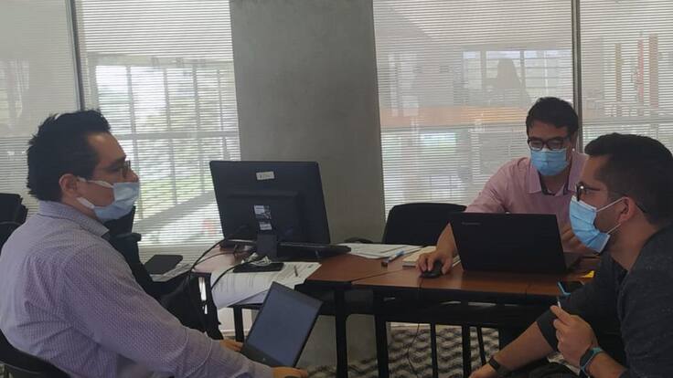 La coordinadora del proceso, Tatiana Hernández