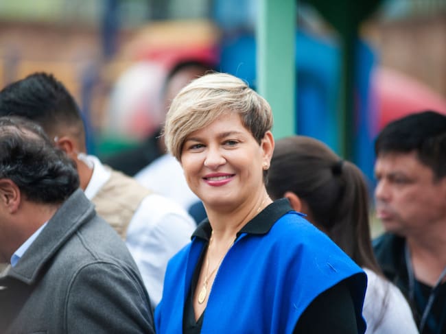 Verónica Alcocer, primera dama de Colombia. Foto: Chepa Beltran/Long Visual Press/Universal Images Group via Getty Images.