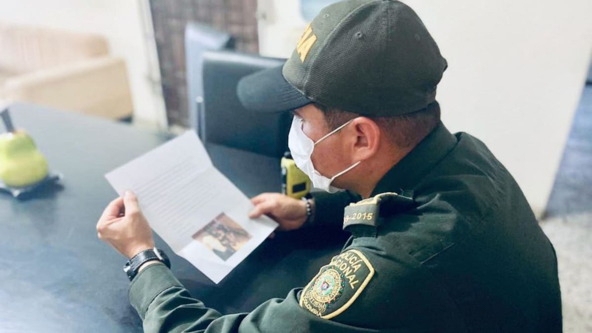 En el Magdalena, el policía sí tiene quien le escriba