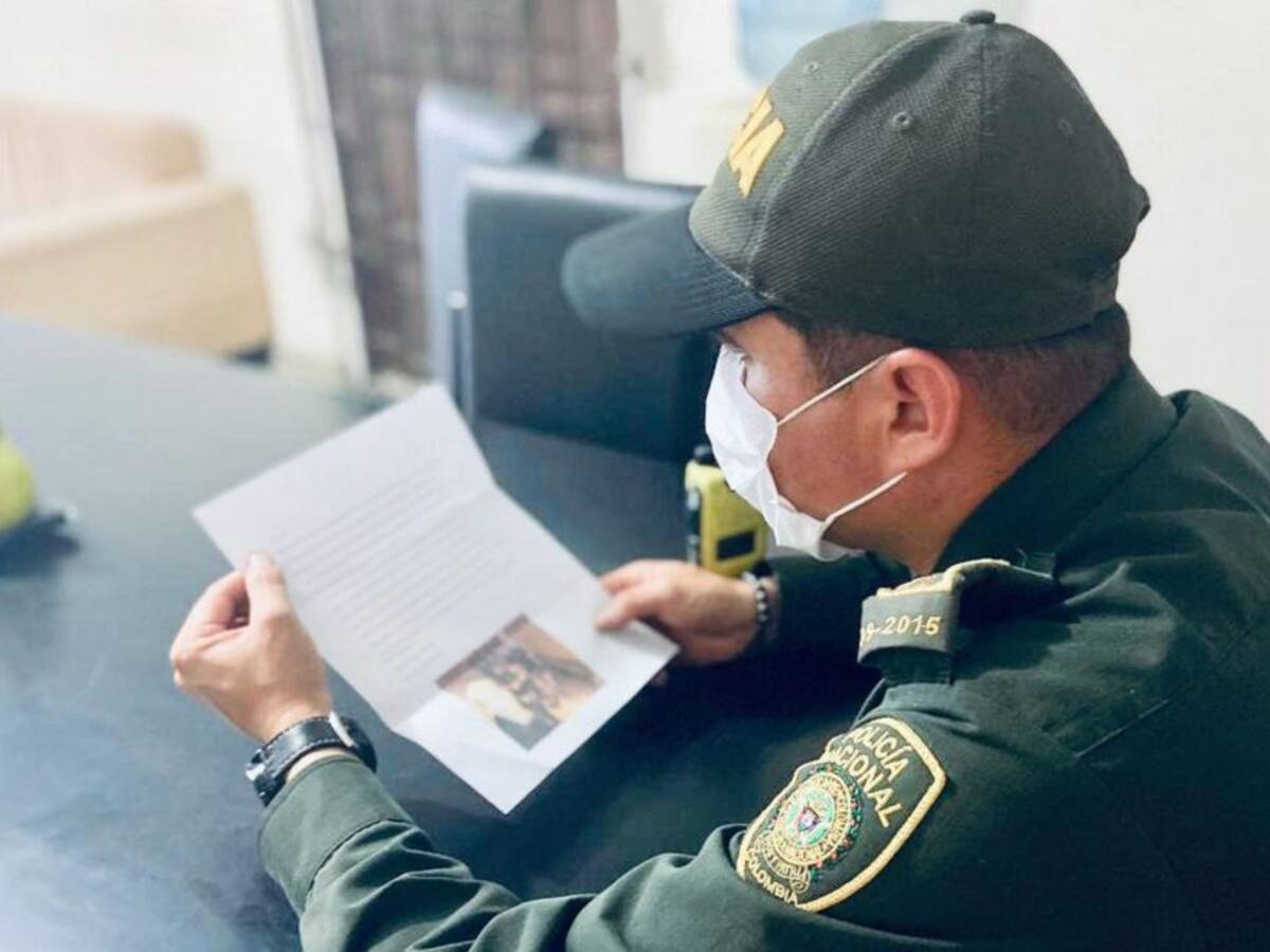 En el Magdalena, el policía sí tiene quien le escriba