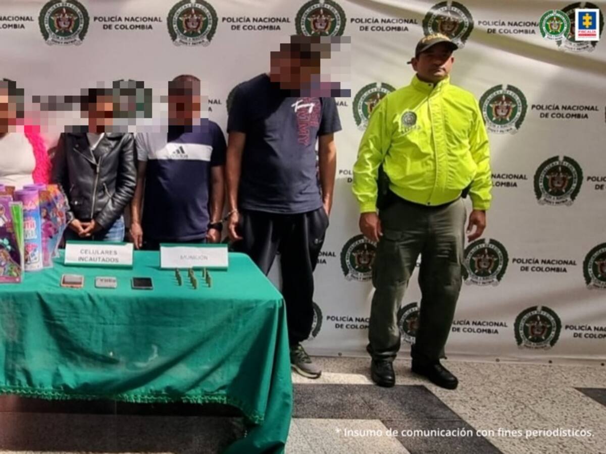 Cae banda de ladrones de supermercados en Medellín