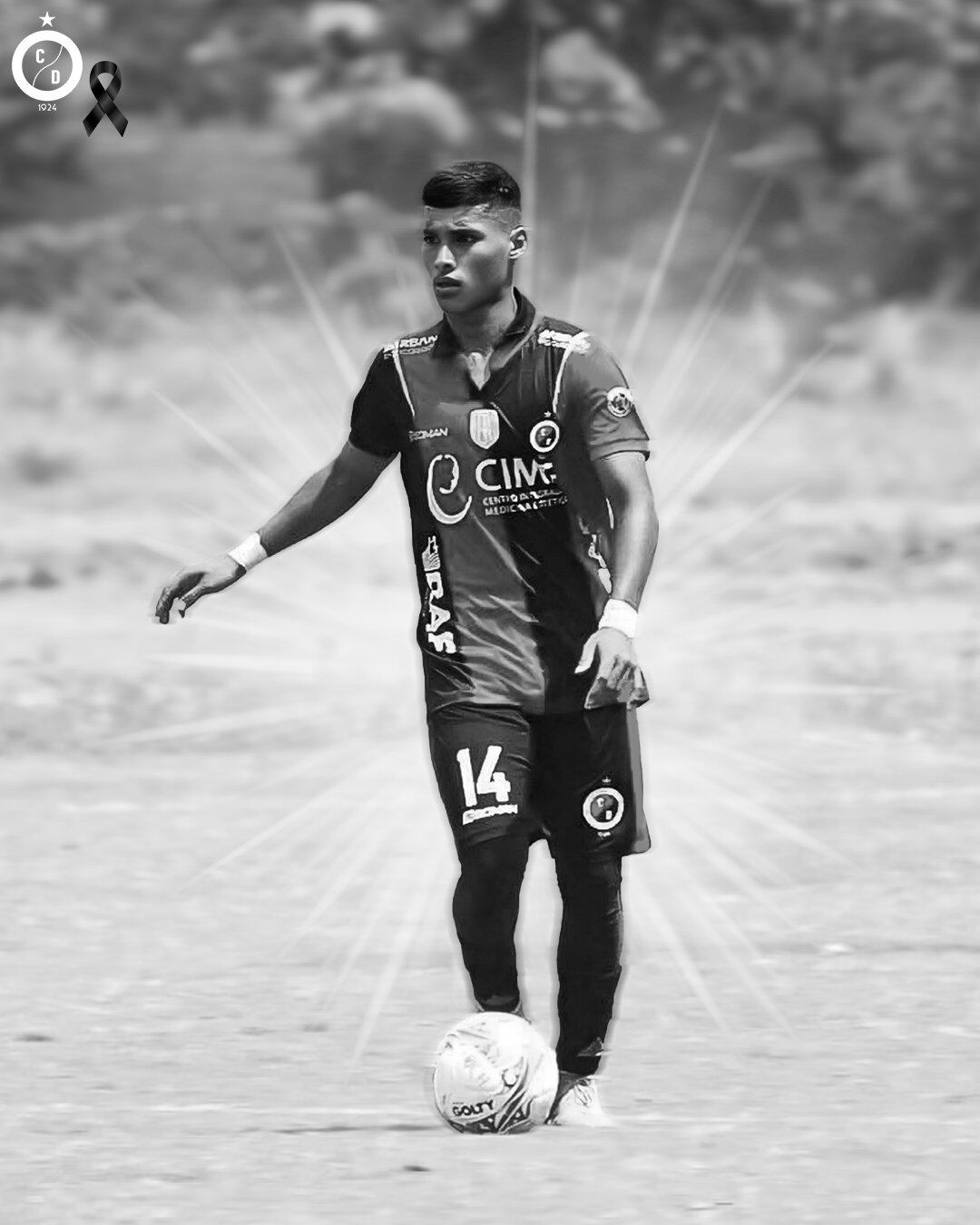 Luis Aro, jugador del Cúcuta Deportivo que falleció por siniestro automovilístico./ @cucutaoficial
