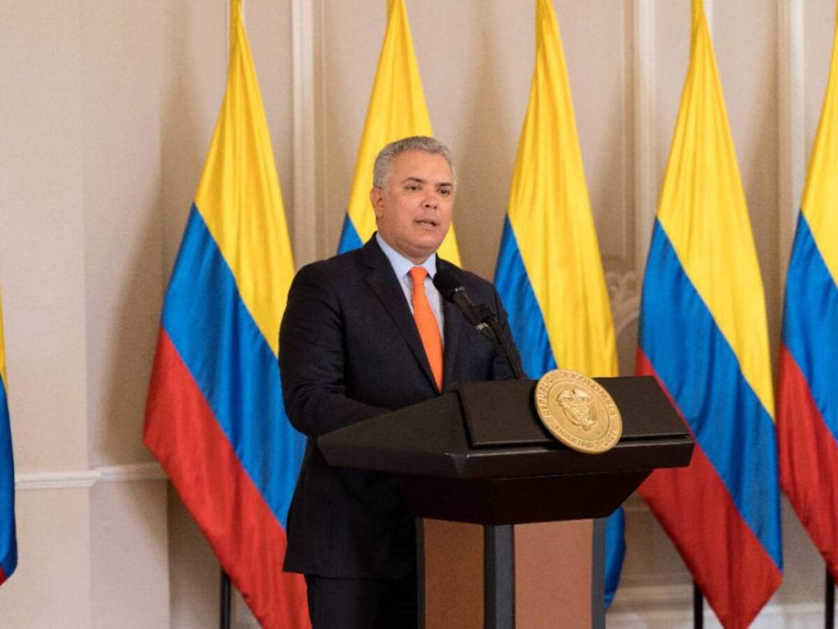 Duque asegura que los bloqueos generaron una aceleración del desempleo