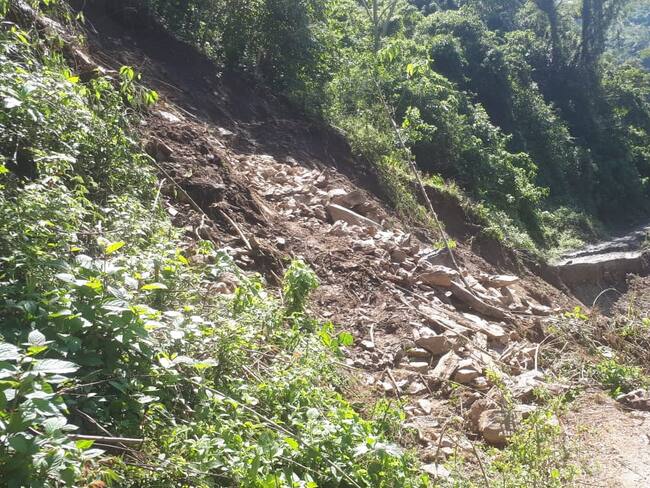 Ituango declaró la calamidad pública por graves daños en las vías por las lluvias