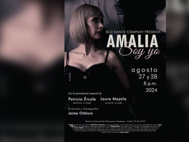 Patricia Ércole en Amalia soy yo