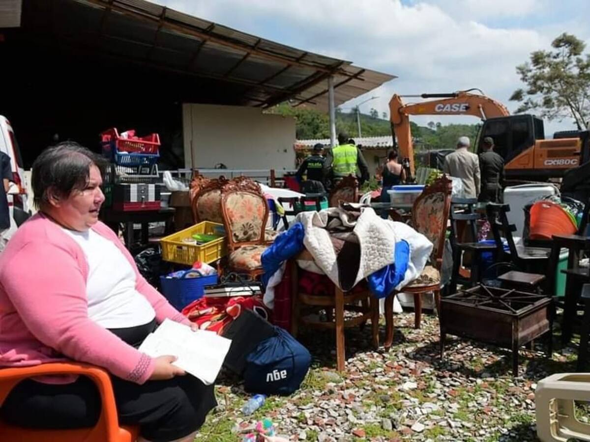 Habitantes de El Bohío, en Dosquebradas, denuncian órdenes de desalojo irregulares