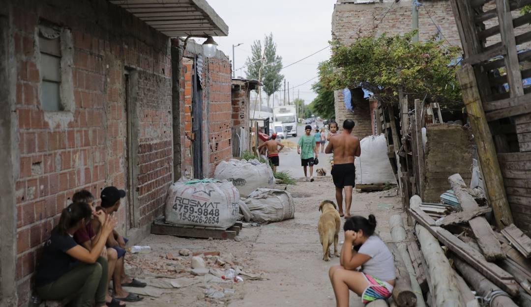 Barrios afectados por la venta de cocaína adulterada en Argentina. Foto: Getty