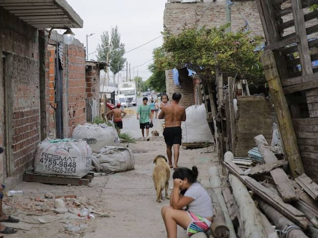 Barrios afectados por la venta de cocaína adulterada en Argentina. Foto: Getty