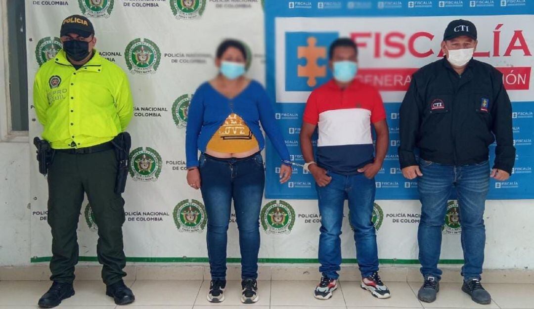 Capturada pareja que abusaba de una niña en el Huila.