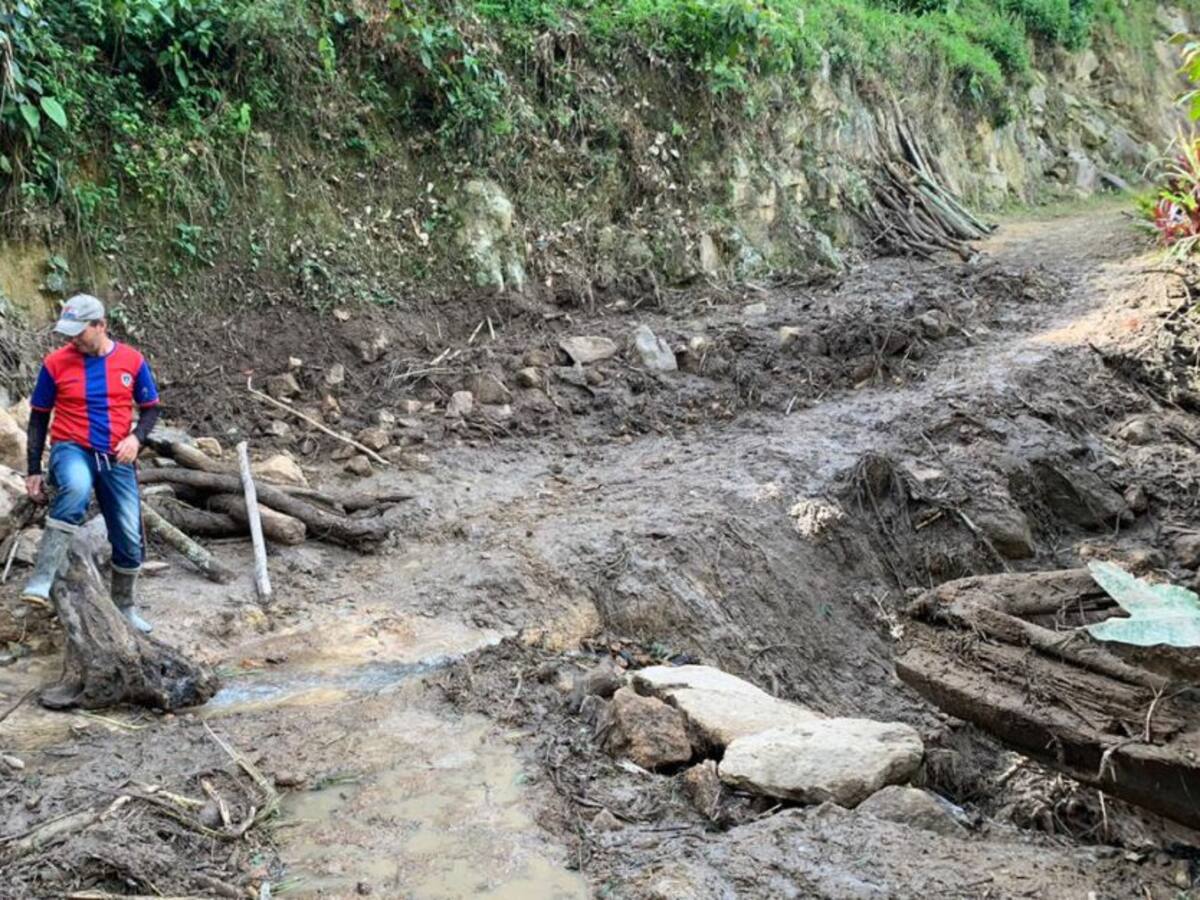 Lluvias provocan emergencias en cuatro municipios del Huila