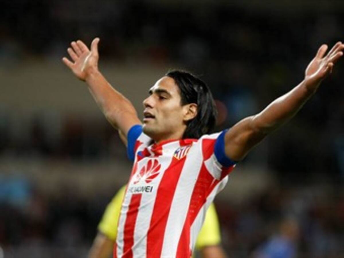 Falcao, baja del Atlético para visitar al Espanyol en Liga Ibérica