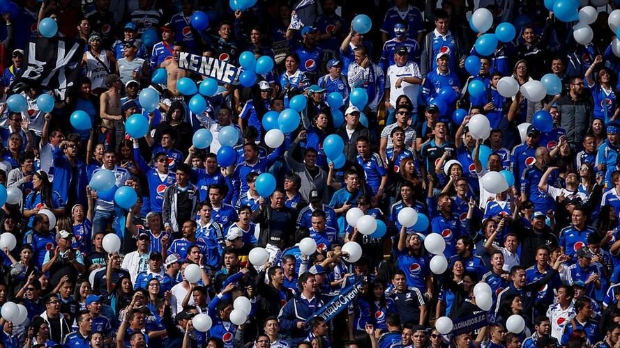Millonarias pérdidas tras celebración de cumpleaños de Millonarios F.C. en Bogotá. Foto: Colprensa