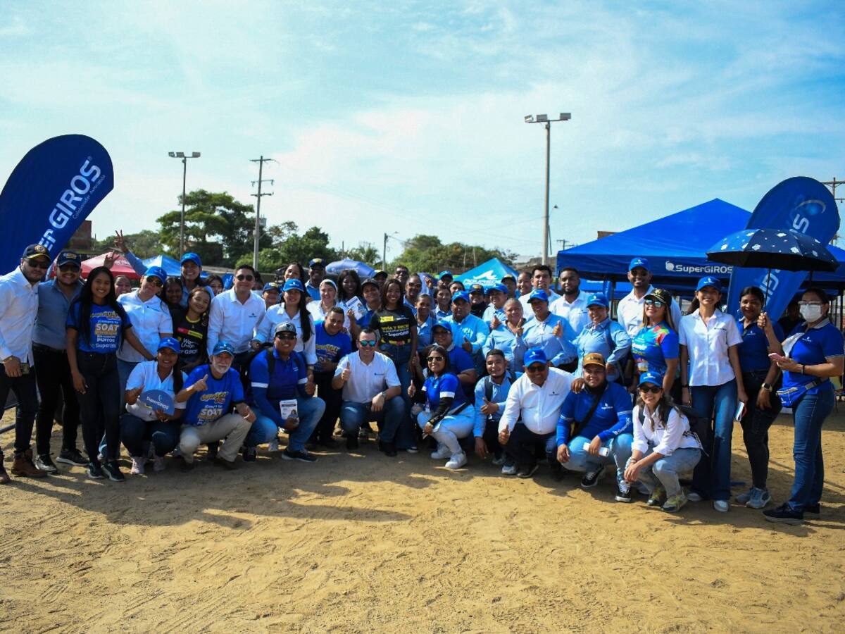 Maratón de Giros y Servicios de SuperGIROS estuvo en La Boquilla