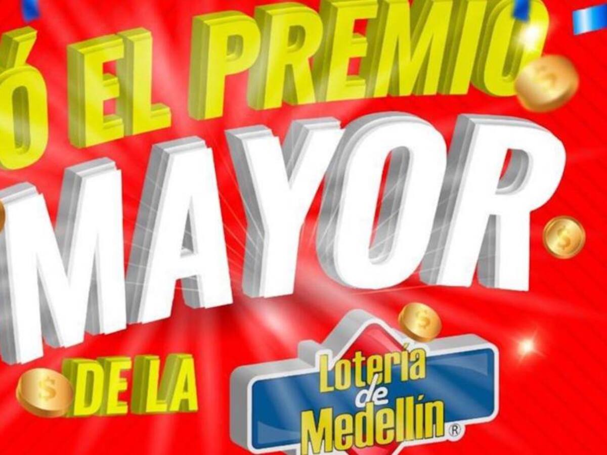 ¡Colombia tiene un nuevo millonario! Cayó el premio mayor de la Lotería de Medellín
