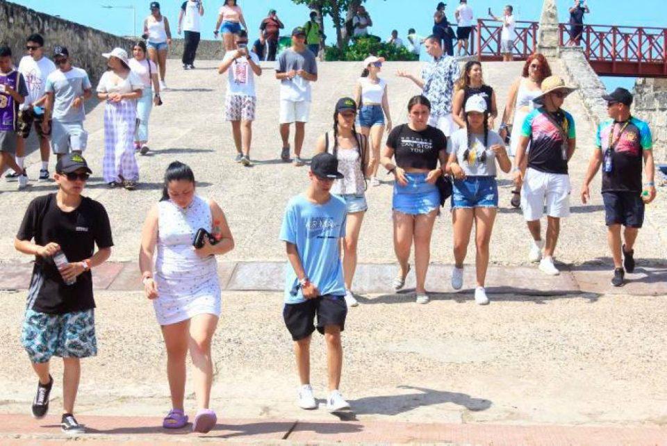 764.046 turistas, un 31,7 % histórico más que la pasada temporada turística de Navidad en Cartagena