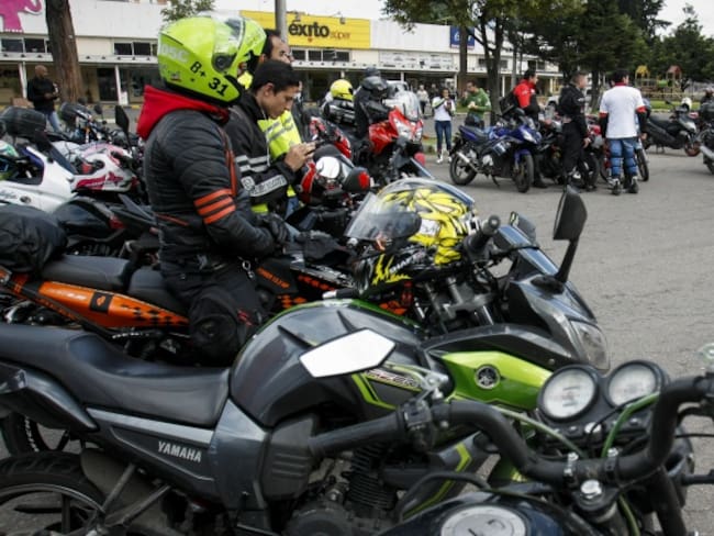 En Bogotá se presentan en promedio cada mes 700 accidentes de motociclistas