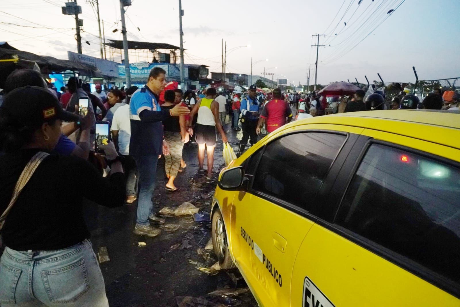DATT hace presencia en la Avenida del Lago para garantizar movilidad en la zona